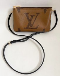 Louis Vuitton Double Zip Crossbody Bag