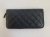 Chanel Zippy Long Wallet in Black Caviar GHW