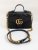 Gucci Marmont Mini Top Handle in Black Leather
