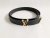 Louis Vuitton Black leather belt Size 80