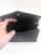 Saint Laurent Envelope Black Grained Leather GHW