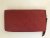 Louis Vuitton Zippy Wallet Red Empriente Leather