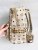 MCM Leather Backpack Beige Size S