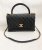 Chanel CoCo 10.5” Black Caviar Gold Brushed Hardware