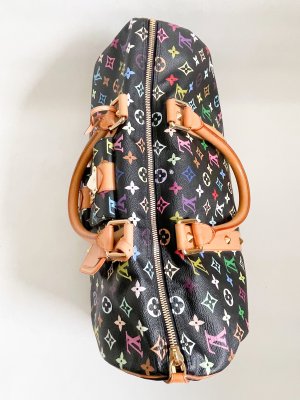 Louis Vuitton KeepAll 45 in Black Multicolor