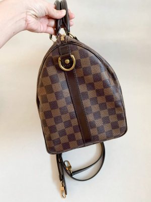 Louis Vuitton Speedy 35 Bandoliere Damier Canvas