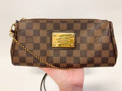 Louis Vuitton Eva Clutch Damier Canvas