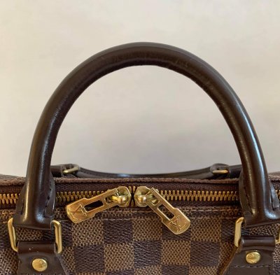 Louis Vuitton Speedy 35 Bandoliere Damier Canvas