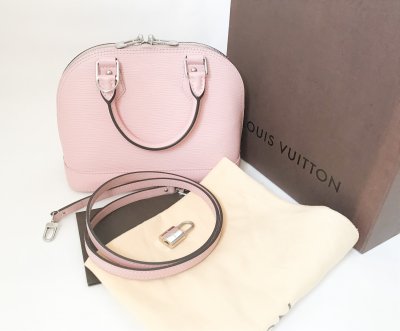 Louis Vuitton Alma BB Pink Epi
