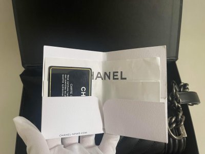 Chanel Boy Black Lamb Leather