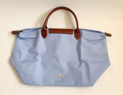 Longchamp Size M Light Blue