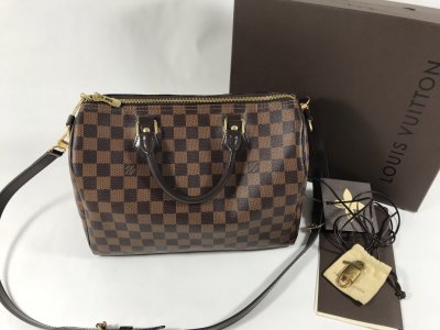 Louis Vuitton Speedy 30 Bandelier Damier Canvas