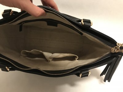 Gucci Handbag in black leather