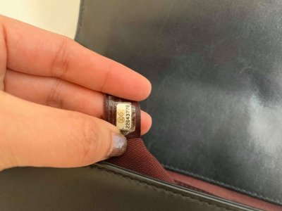 Chanel Boy Mediam 10 in Black Chevron Calf/Lamb Leather