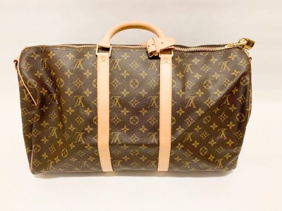 Louis Vuitton KeepAll 50 Bandolier Monogram Canvas