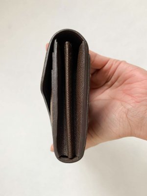Louis Vuitton Sarah Wallet in Damier Canvas
