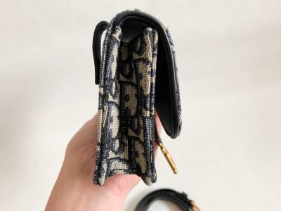 Dior Oblique Saddle Belt Bag