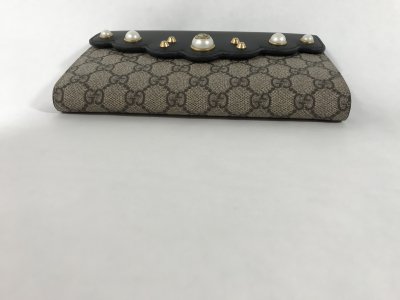 Gucci Supreme Pearl Clutch