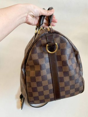Louis Vuitton Speedy 35 Bandoliere Damier Canvas