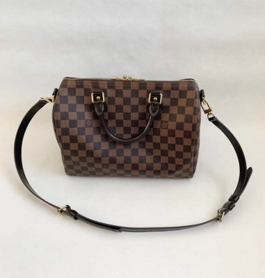 Louis Vuitton Speedy 30 Bandolier Damier Canvas