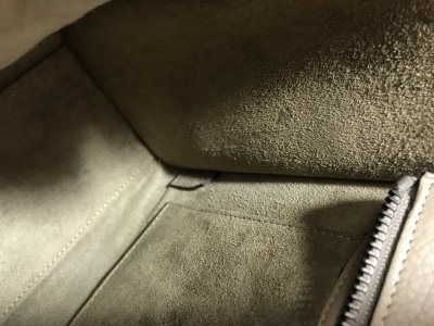 Celine Nano in Beige Calf Leather