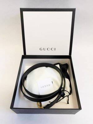 Gucci Black Belt Leather
