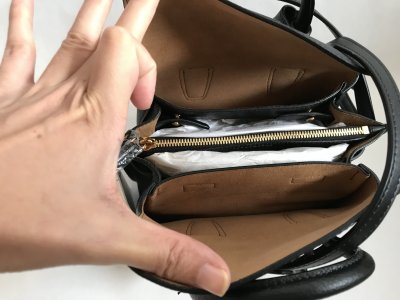 MCM Mila tote mini black leather
