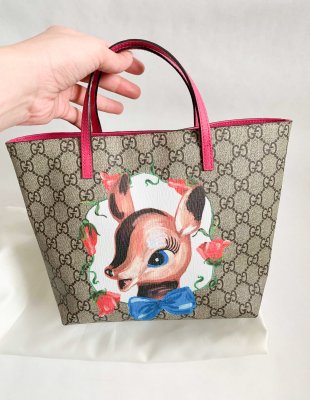 Gucci mini tote little lamb