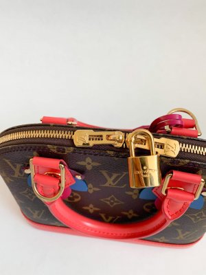 Louis Vuitton Alma BB Flamingo Pink Totem Monogram Canvas