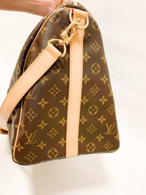 Louis Vuitton KeepAll 50 Bandolier Monogram Canvas