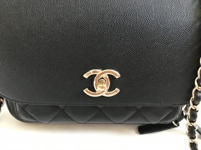 Chanel Business Affinity Black Caviar
