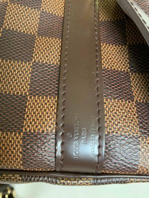 Louis Vuitton Speedy 25 Bandoliere Damier Canvas