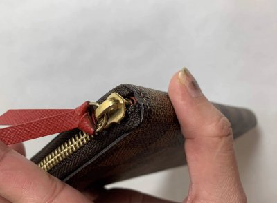 Louis Vuitton Clemence Wallet Damier Canvas