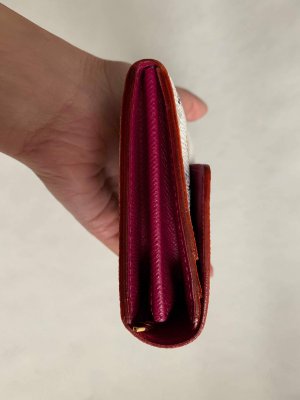Louis Vuitton Sarah Wallet White Multicolore