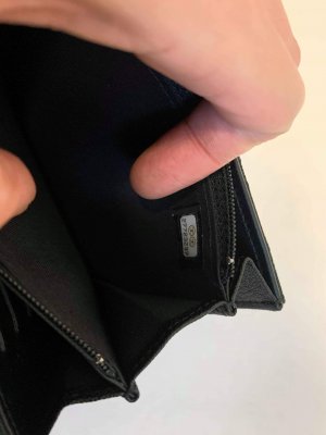Chanel Boy Flap Wallet Black Caviar SHW