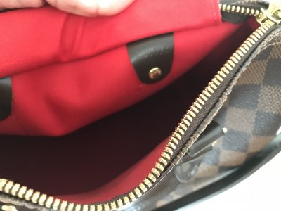 Louis Vuitton Speedy 25 Bandolier Damier Canvas