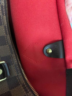 Louis Vuitton Speedy 35 Bandolier Damier Canvas