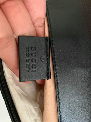 Gucci Marmont Super Mini Black Leather