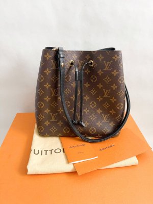Louis Vuitton Neo Noe Black Monogram Canvas