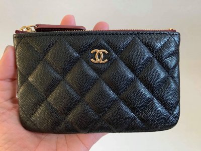 Chanel Small Pouch Black Caviar