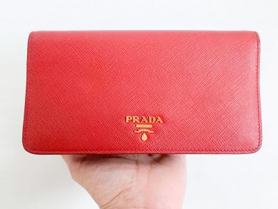Prada Classic Logo WOC Saffiano Leather