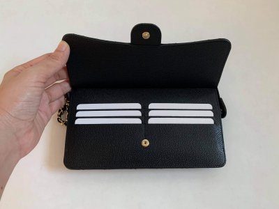Chanel Clutch in Black Caviar