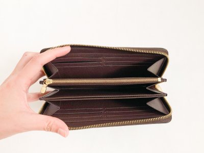Louis Vuitton Zippy Long Wallet Damier Canvas