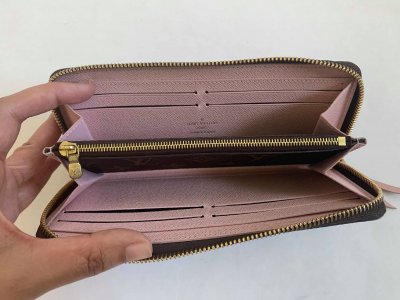 Louis Vuitton Clemence Wallet Rose Ballerine