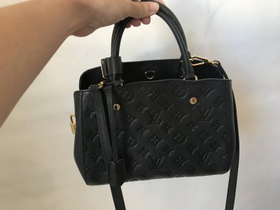 Louis Vuitton Montagine bb Black Empriente