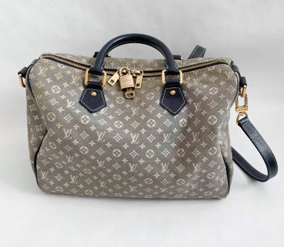 Louis Vuitton Speedy 30 Banderlier Mini Lin Monogram