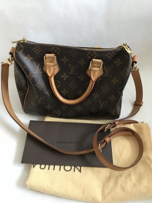 Louis Vuitton Speedy 25 Banderlier Monogram Canvas