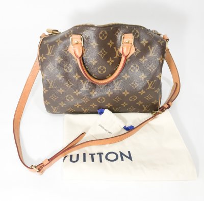Louis Vuitton Speedy 30 Bandolier Monogram Canvas