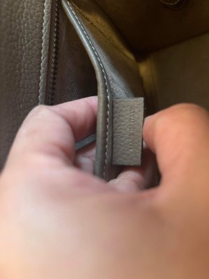 Celine Nano Luggage in Beige Calf Leather