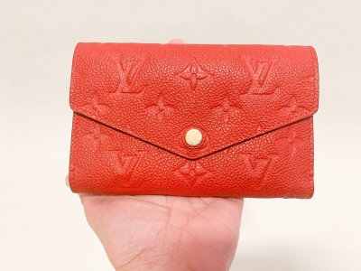Louis Vuitton Curieuse Compact
Red Empriente Wallet